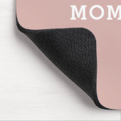 Moeder Baas Blush Roze Premium Muismat (Hoek)