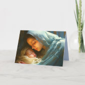 Moeder & Babe Kerst Kaart (Voorkant)