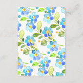 Moeder & Baby Bunny Douche Luier Raffle Ticket Informatiekaartje (Achterkant)