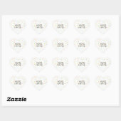 Moeder & Baby Cupcake Hart Sticker (Vel)