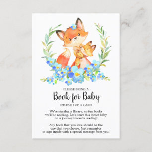 Moeder & Baby Fox Douche Boek voor Baby Kaart