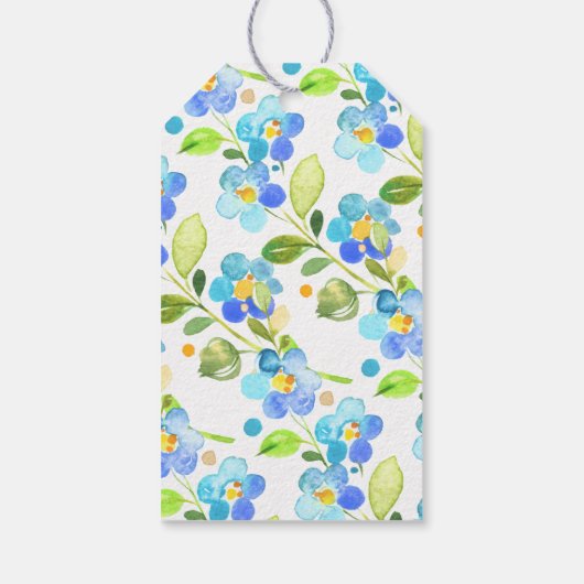 Moeder & Baby Fox Douche Favor Gift Label Cadeaulabel (Achterkant)