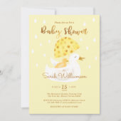 Moeder & Baby Geel Ducky Paraplu Bord Geel Kaart (Voorkant)