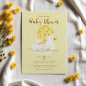 Moeder & Baby Geel Ducky Paraplu Bord Geel Kaart