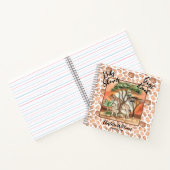 Moeder | Baby Giraffe Safari Baby shower Guest Boo Notitieboek (Binnen)