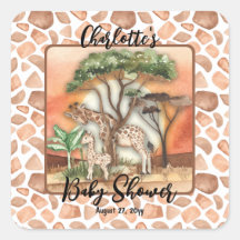 Moeder | Baby Giraffe Safari Baby shower