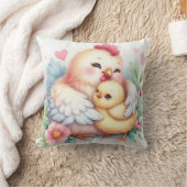 Moeder & Baby Kip Kussen (Deken)