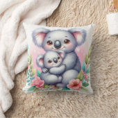 Moeder & Baby Koala Beer Kussen (Deken)