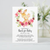 Moeder & Baby Konijnendoucheboek voor Baby Kaart (Staand voorkant)