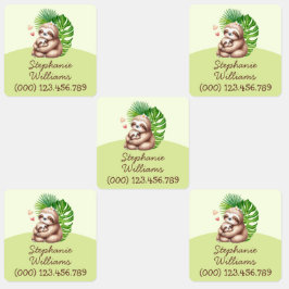 Moeder & Baby luiaard  Kinder kledinglabels Labels