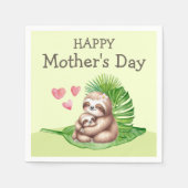 Moeder & Baby luiaard  servetten (Voorkant)