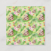 Moeder & Baby Luier Raffle Ticket - Kaart (Achterkant)