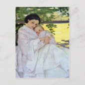 Moeder & Baby Moederdag Kaart (Voorkant)