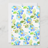 Moeder & Baby Monkey Baby shower Kaart (Achterkant)