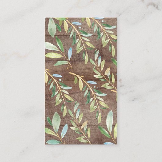 Moeder & Baby Moose Baby shower Luier Raffle Ticke Informatiekaartje (Achterkant)