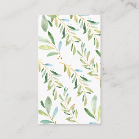 Moeder & Baby Moose Baby shower Luier Raffle Ticke Informatiekaartje (Achterkant)