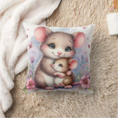 Moeder & Baby Muis Kussen (Deken)