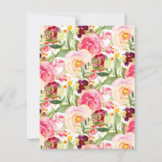 Moeder & Baby Sloth Baby shower Kaart (Achterkant)