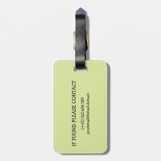 Moeder & Baby Sloth  Bagagelabel (Achterkant verticaal)