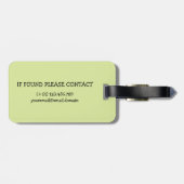 Moeder & Baby Sloth  Bagagelabel (Achterkant horizontaal)