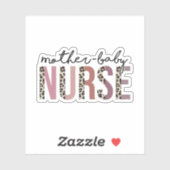 Moeder Baby Zuster Gift, Postpartum Zuster Sticker (Vel)