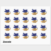 Moeder Banner Swallow Ronde Sticker (Vel)