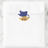Moeder Banner Swallow Ronde Sticker (Tas)