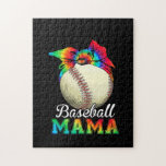Moeder Baseball Mama Birthday Legpuzzel<br><div class="desc">Moeder Baseball Mama Birthday</div>