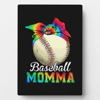 Moeder Baseball Momma Birthday Fotoplaat