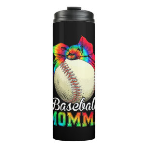 Moeder Baseball Momma Birthday Thermosbeker