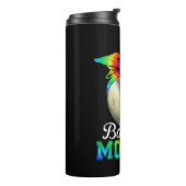 Moeder Baseball Momma Birthday Thermosbeker (Gedraaid links)