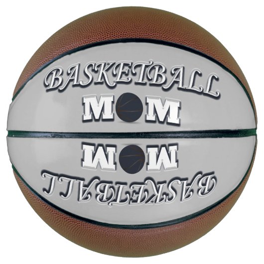 Moeder basketbalspeler grappige moederdag geschenk basketbal (Voorkant)