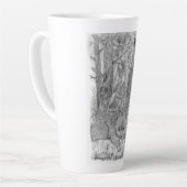 Moeder Beer en Cub Latte Mok (Linkerhoek)