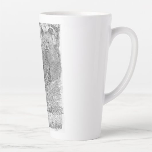 Moeder Beer en Cub Latte Mok (Rechts)