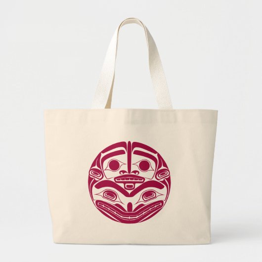 Moeder Beer Grote Tote Bag (Voorkant)