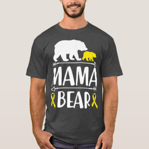 Moeder Beer kinderkanker Mam van een oorlog T-shirt