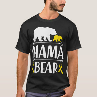Moeder Beer kinderkanker Mam van een oorlog T-shirt