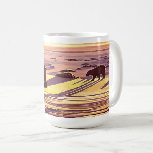 Moeder Beer Kunstkopjes Mokken Polar Beer Cup & Gl (Voorkant rechts)