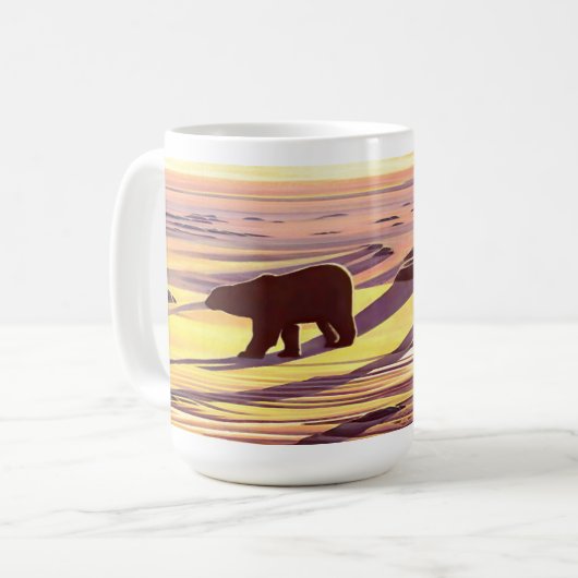 Moeder Beer Kunstkopjes Mokken Polar Beer Cup & Gl (Voorkant links)