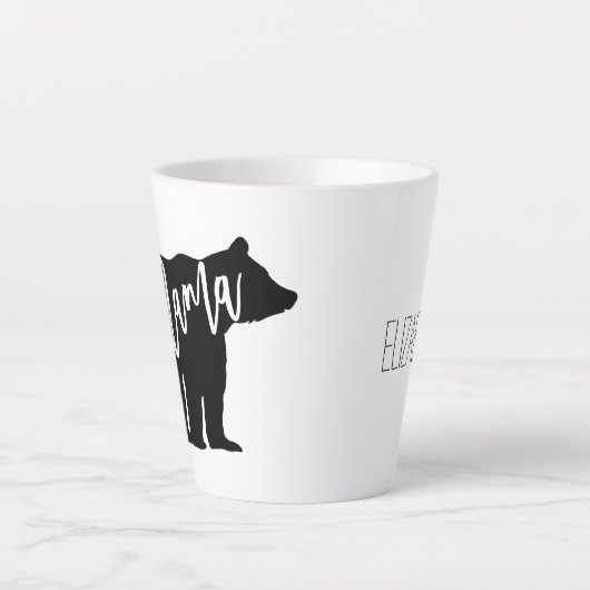 Moeder Beer Latte Mok (Voorkant)