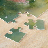 Moeder Beer snijveld van bloemen Legpuzzel (Zijkant)