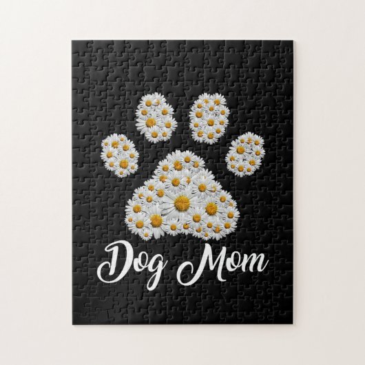 Moeder Best Dog Mam Oog Dag Legpuzzel (Verticaal)