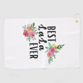 Moeder Best Lala Ever Birthday Golfhanddoek (Horizontaal)