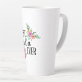 Moeder Best Lala Ever Birthday Latte Mok (Rechterhoek)