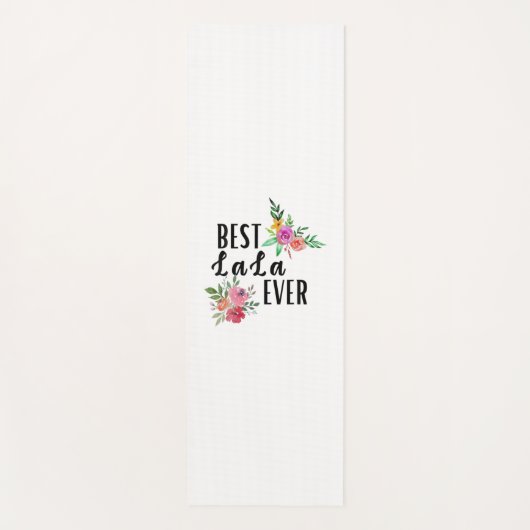 Moeder Best Lala Ever Birthday Yogamat (Voorkant)