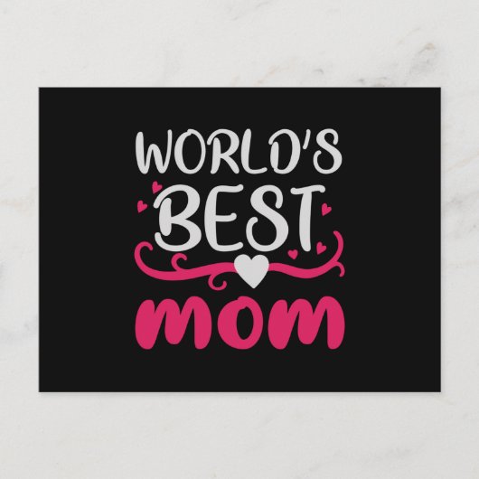 Moeder - Beste Moeder van de Wereld Briefkaart (Voorkant)