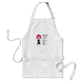 moeder betekent niet dat er geld is gemaakt standaard schort