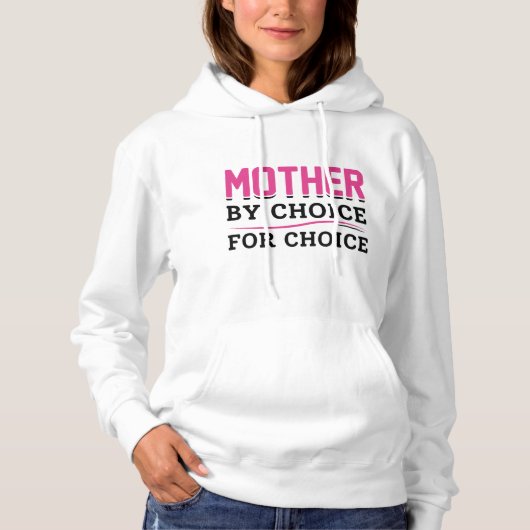 Moeder bij keuze hoodie (Voorkant)