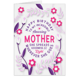 Moeder Birthday Mijn ongelooflijk verbazingwekkend