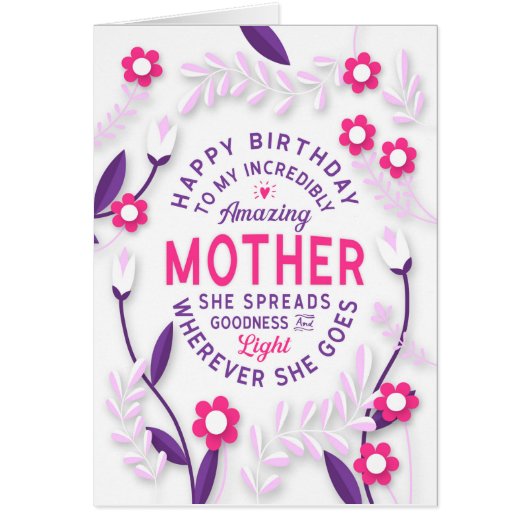 Moeder Birthday Mijn ongelooflijk verbazingwekkend (Voorkant)